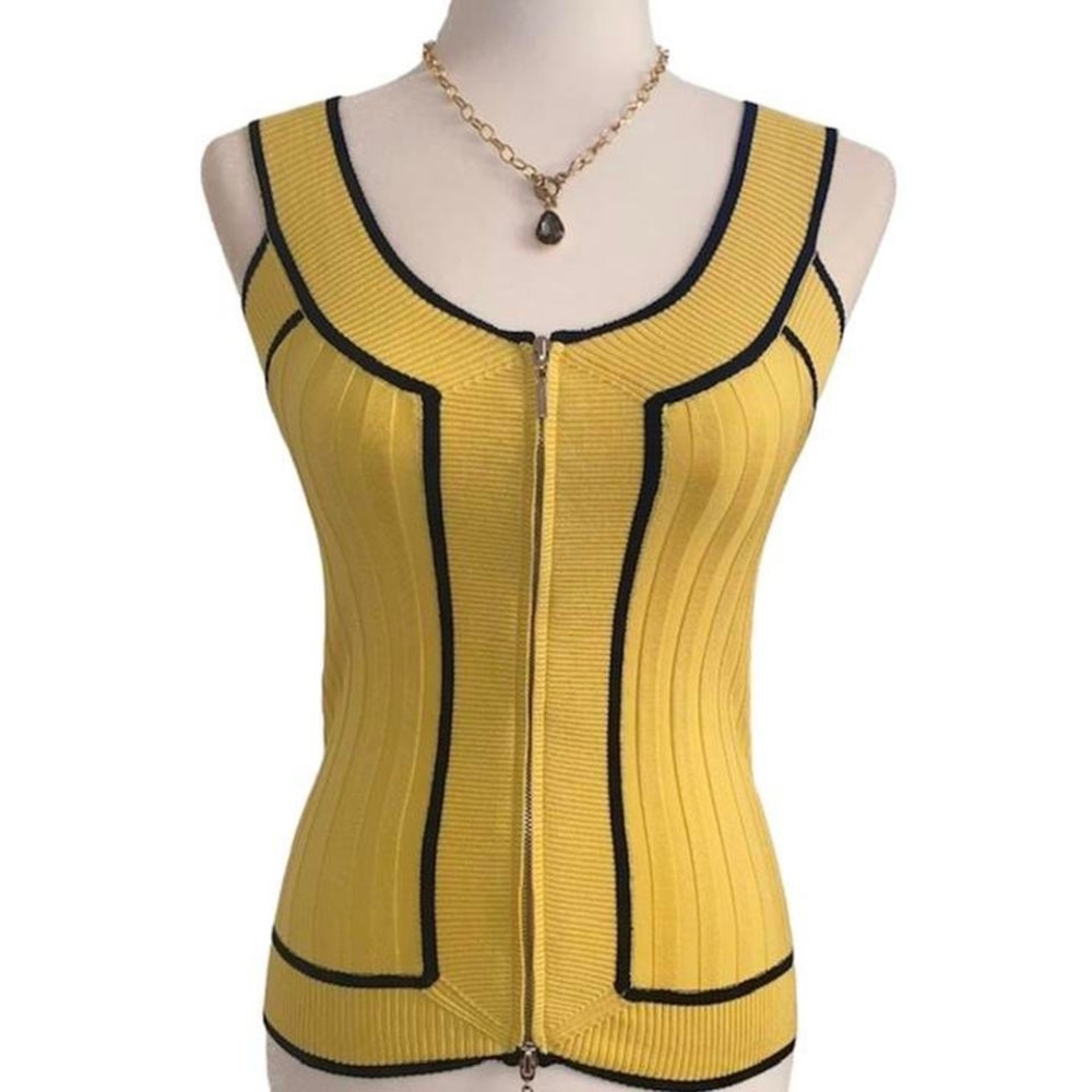 Vintage Cache Zip Up Top